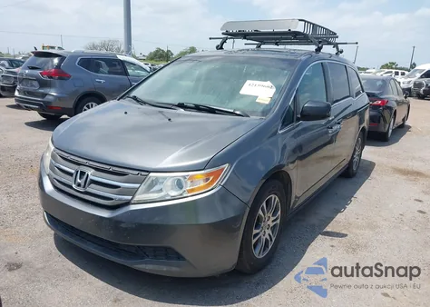 2012 Honda Odyssey Ex-L из США, поврежденный, VIN 5FNRL5H62CB094439